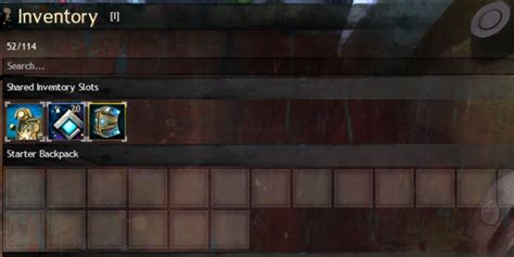 GW2 Shared Inventory Slot increase .